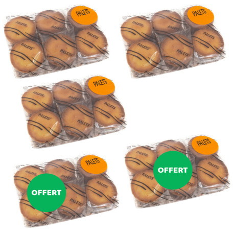 3 sachets palets nature + 2 offerts 460g