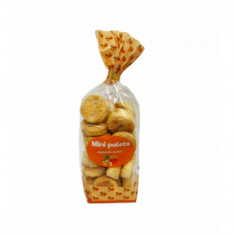 Mini palets mandarine - Sachet 200g