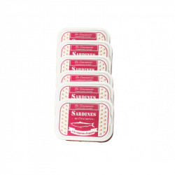 Lot de 6 sardines compotée d'oignons