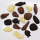 Friture de Pâques au chocolat noir/lait/blanc - 180g